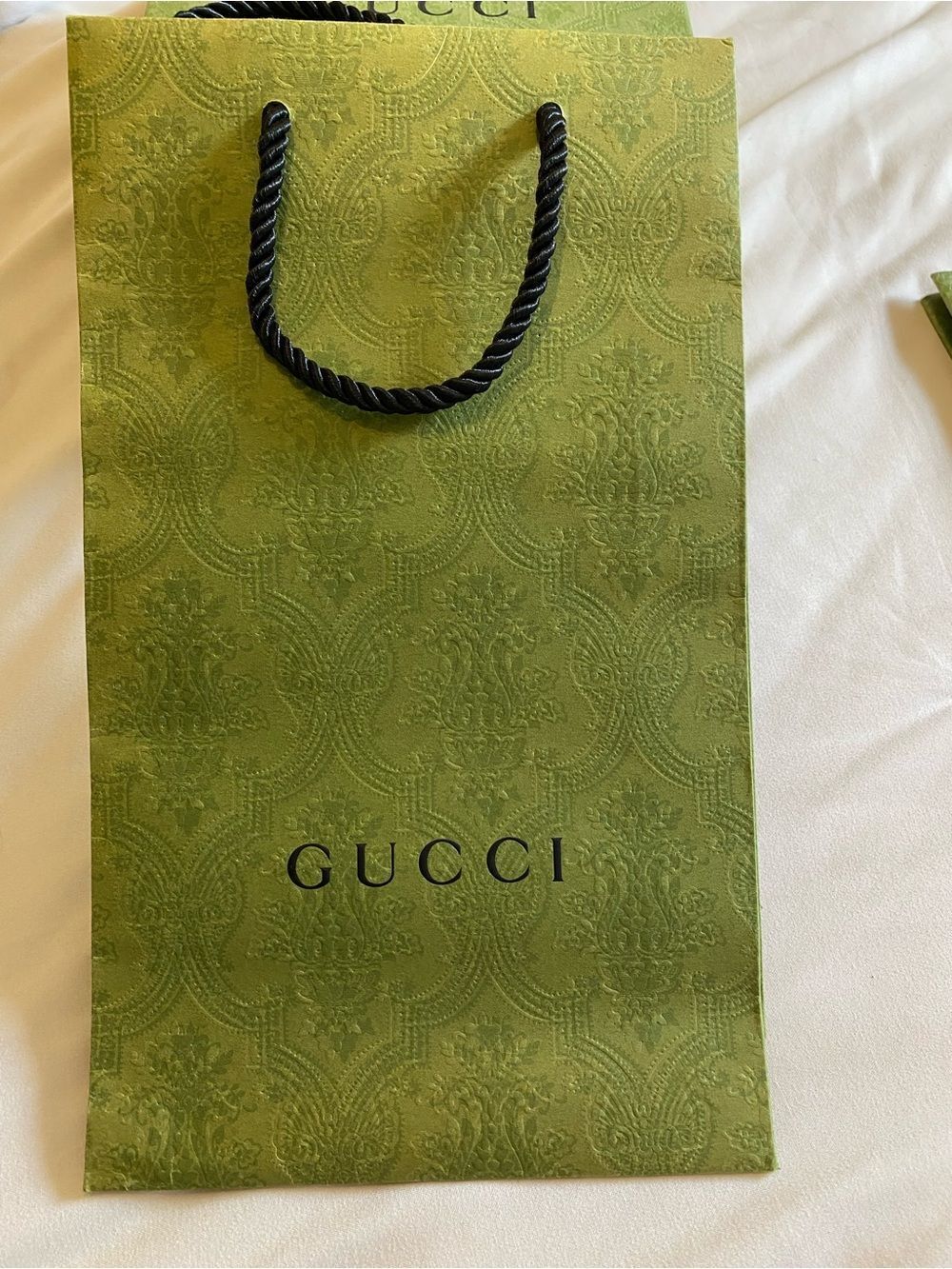 🛍️Gucci Authentic Green Gift Bag and Box Ensemble. May Sell Separate - Picture 5 of 10